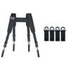 MELOTOUGH 1 PCS Tactical Duty Belt Suspenders Poice Duty Belt Suspenders for Law Enfprcement Suspenders + 4 PACK Duty Belt Keeper Snaps Belt Keeper view 1