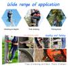 Pole Climbing Spikes, Professional Stainless Steel Tree Climbing Gear Kit with Safe Belt, Tree Climbing Spikes for Hunting Observation, Picking Fruit, Coconut, Simple to Use,500model view 3