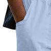 Maiyifu-GJ Men's Linen Cotton Loose Fit Pants Casual Sweatpants Lightweight Elastic Waist Drawstring Pants Jogger Trousers (Light Blue 1,Medium) view 3