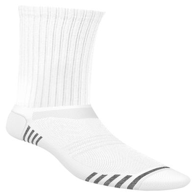 Jox Sox Socks for Men (Crew, White / 13-15)