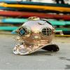 Cooper Brass Scuba Diving Helmet | Boston U.S Navy Mark V Divers Helmet | Nautical Marine Scuba Diving Helmet 18 Inch view 3