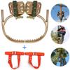 Pole Climbing Spikes, Stainless Steel Tree Climbing Gear, Professional Anti-Skid Tool, Rust-Proof and Wear-Resistant, Tree Climbing Tool for Hunting Observation, Picking Fruit,400model view 1