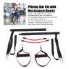XHTLLO Pilates Bars Kit with Resistance Bands, Multi Purpose Yoga Pilates Bars, Adjustable Home Gym Pilates Resistance Bars Kit, Yoga Pull Bars Kit (Conventional Tube 2 Tube) view 2