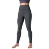 Womens Leggings Butt Lift High Waisted Tummy Control Slim Fit Outdoor Jogging Yoga Pants Workout Running Breathable Leggings Grey view 1