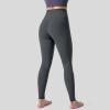 Womens Leggings Butt Lift High Waisted Tummy Control Slim Fit Outdoor Jogging Yoga Pants Workout Running Breathable Leggings Grey view 3