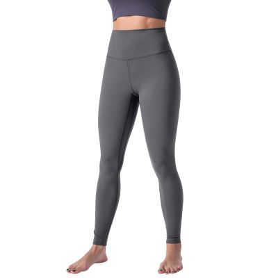 GOKKILRW High Waisted Leggings for Women Soft Gym Fitness Athletic Tummy Control Pants for Running Yoga Workout Reg & Plus Size Dark Gray