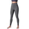 GOKKILRW High Waisted Leggings for Women Soft Gym Fitness Athletic Tummy Control Pants for Running Yoga Workout Reg & Plus Size Dark Gray view 1