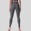 GOKKILRW High Waisted Leggings for Women Soft Gym Fitness Athletic Tummy Control Pants for Running Yoga Workout Reg & Plus Size Dark Gray view 4