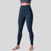 GOKKILRW High Waisted Leggings for Women Soft Gym Fitness Athletic Tummy Control Pants for Running Yoga Workout Reg & Plus Size Blue view 2