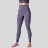 GOKKILRW High Waisted Leggings for Women Soft Gym Fitness Athletic Tummy Control Pants for Running Yoga Workout Reg & Plus Size Purple view 2