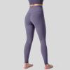 GOKKILRW High Waisted Leggings for Women Soft Gym Fitness Athletic Tummy Control Pants for Running Yoga Workout Reg & Plus Size Purple view 3