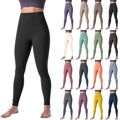 GOKKILRW Workout Leggings for Women Seamless Scrunch Tights Stretch Compression Tummy Control Skinny Gym Fitness Girl Sport Active Yoga Pants Black