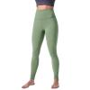 GOKKILRW High Waisted Leggings for Women Soft Gym Fitness Athletic Tummy Control Pants for Running Yoga Workout Reg & Plus Size Mint Green view 1