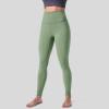 GOKKILRW High Waisted Leggings for Women Soft Gym Fitness Athletic Tummy Control Pants for Running Yoga Workout Reg & Plus Size Mint Green view 2
