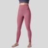 Womens Leggings Butt Lift High Waisted Tummy Control Slim Fit Outdoor Jogging Yoga Pants Workout Running Breathable Leggings Pink view 2