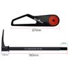 BIKOOCO Bike Hub Thru Axle Adapter 1.75mm Thread Pitch Booster Fork Quick Release Thru, Axle W/Handle - 12mm X 180mm view 2