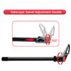 BIKOOCO Bike Hub Thru Axle Adapter 1.75mm Thread Pitch Booster Fork Quick Release Thru, Axle W/Handle - 12mm X 180mm view 3