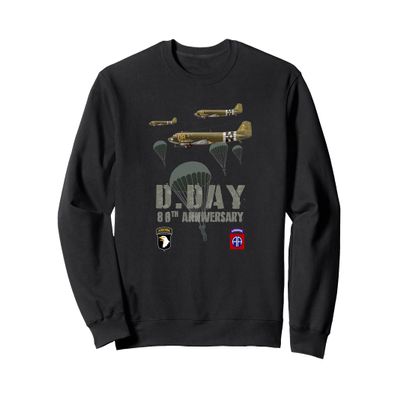 1944 D-Day 2024 80th Anniversary Normandy Sweatshirt