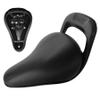 Bike Seat for Kids Waterproof Child Bike Seat Bike Saddle Handled PU Child Bicycle Seat Curved Replacement Kids Bike Seat Easy to Remove, Black 7.9x5.3in view 2
