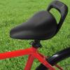 Bike Seat for Kids Waterproof Child Bike Seat Bike Saddle Handled PU Child Bicycle Seat Curved Replacement Kids Bike Seat Easy to Remove, Black 7.9x5.3in view 4