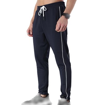 Maiyifu-GJ Men's Athletic Gym Workout Sweatpants Drawstring Elastic Waist Casual Jogger Pants Running Trousers with Pockets (Blue,XX-Large)