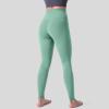 GOKKILRW Workout Leggings for Women Seamless Scrunch Tights Stretch Compression Tummy Control Skinny Gym Fitness Girl Sport Active Yoga Pants Green view 3
