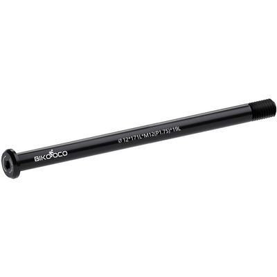 BIKOOCO Bike Wheel Hub Adapters - Bike Hub Thru Axle Adapter with 1.75mm Thread Pitch Booster Fork QR Plate - 12mm X 175mm