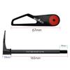 BIKOOCO Bike Thru Axle Adapter - Adaptor for 1.5mm Bike Hub Thru Axle Quick Release Thru, Axle for Supercharged Forks W/Handle - 12mm X 165mm view 2