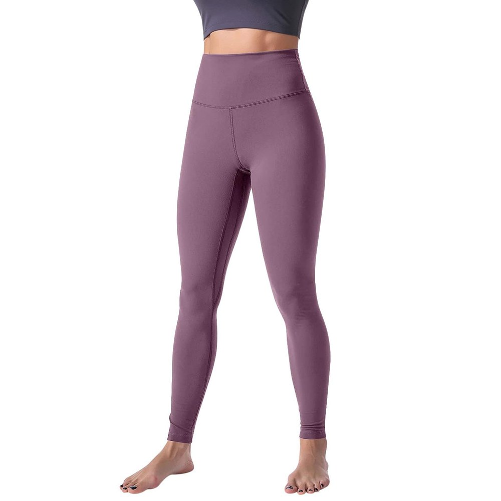 GOKKILRW Workout Leggings for Women Seamless Scrunch Tights Stretch Compression Tummy Control Skinny Gym Fitness Girl Sport Active Yoga Pants Watermelon Red