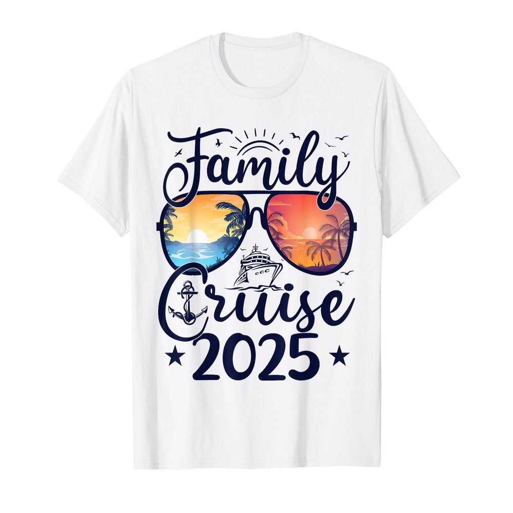 Family Cruise 2025 Summer Vacation Matching Family Cruise T-Shirt