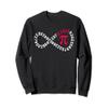 Pi Number Infinity 3.1415 Pi Day Mathematics Math Teacher Sweatshirt view 1