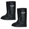 aguachimp-Waterproof Boot Shoe Covers for Rain with Reflector, Reusable Cycling Shoe Covers, Unisex Rain Shoe Covers(M-Medium, 2PAIR Man/Woman, 01) Black