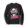 JULIE - Beautiful girl name with adorable Panda Sweatshirt view 1