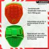 Guardian Baseball Elbow Guard Youth & Adult | Batting Elbow Guard Baseball | Adjustable Buckle | Lightweight Flexible Shell - Adult, Neon Coral view 2