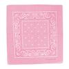 Glory Max 12Pcs Bandanas 100% Cotton Double Sided Paisley Print Head Wrap Scarf Wristband Headband (Pink) view 1