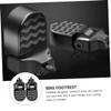 BIUDECO 1pair Mountain Bike Rear Foot Pegs Foldable Aluminum Alloy Footrest for Backseat Safe and Convenient Boys and Girls Feet Rest Space-Saving Design for Rides view 4