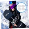 BIUDECO 30pcs Snowboard Pads Self-Adhesive Cushion for Enhanced Grip for Winter Sports Non- Stickers for Single Foot Riding view 3