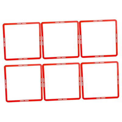 BIUDECO Multi-Function Agility Rings 6pcs Speeds Training Ring Set Football Training Martial Arts Boys and Girls' Coordination