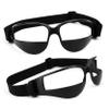 BIUDECO 2pcs Basketball Training Glasses Low for Enhanced Comfortable Soft Design for Sports Practice Black