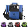 Youchee Bowling Ball Tote Bag with Padded Ball Holder, Holds One Ball, One Pair of Bowling Shoes Up to Mens Size 15, and multifunction Accessory Pockets. (Blue) view 1
