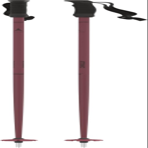 ATOMIC Cloud Maroon Ski Poles, Length 105 cm, Aluminium Ski Poles, Ergonomic Handle for More Grip, Pole with 60 mm Piste Plate, Beginners Poles