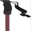 ATOMIC Cloud Maroon Ski Poles, Length 105 cm, Aluminium Ski Poles, Ergonomic Handle for More Grip, Pole with 60 mm Piste Plate, Beginners Poles view 3