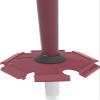 ATOMIC Cloud Maroon Ski Poles, Length 105 cm, Aluminium Ski Poles, Ergonomic Handle for More Grip, Pole with 60 mm Piste Plate, Beginners Poles view 4