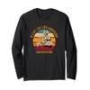 Life Adventures Retro Scooter Ride Sunset Graphic Long Sleeve T-Shirt view 1