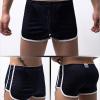 Yuecarcar Men's Athletic Mesh 3 Inch Shorts Lightweight Quick-Dry Gym Running Shorts for Men, Loose Fit Workout Casual Sports Shorts Casual Short A Black view 2