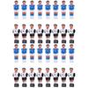 Sosoport 32 Pcs Football Machine Accessories Replaceable Foosball Players Athlete Foosball Soccer Foosball Soccer Players Indoor Soccer Foosball Guys Football Table Man Resin Mini, 11X4X2.5CM view 1