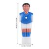 Sosoport 32 Pcs Football Machine Accessories Replaceable Foosball Players Athlete Foosball Soccer Foosball Soccer Players Indoor Soccer Foosball Guys Football Table Man Resin Mini, 11X4X2.5CM view 3