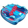 Sunrio 2025 Upgrade Towable Tubes for Boating 1-3 Riders Inflatable Water Sport Towable Tube for Boat Heavy Duty Nylon Cover with Zipper Bolster Fins Safety Air Valve Padded Handle view 1