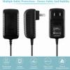 Jantoy Replacement 9V Power Cord Compatible for Bowflex Max Trainer M5 M3 M7 M8 HVT Exercise Elliptical Charger AC/DC Adapter Compatible for Octane Fitness xR6e xR4c xR3 Q35e Q37 Machine Power view 3