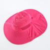 Home Prefer UPF50 Wide Brim Kids Sun Hat Neck Flap Girls Sun Protection Beach Hat Hot Pink Large view 3